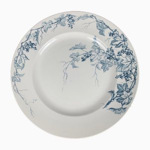 Large Round Iron Earth Dish Pampre Model from JR
