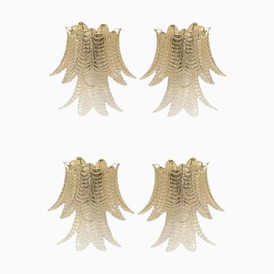 Transparent Felci Murano Style Glass Wall Sconces from Simoeng, Set of 2