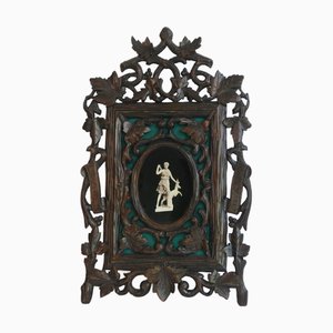 Meuble Mural Antique de Style Néo-Renaissance en Bois Ornementé