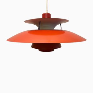 Danish PH5 Hanging Lamp by Poul Henningsen for Louis Poulsen, 1950s