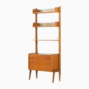 Scandinavian Ergo Freestanding Wall Unit by John Texmon for Blindheim Mobelfabrikk, Norway, 1960s