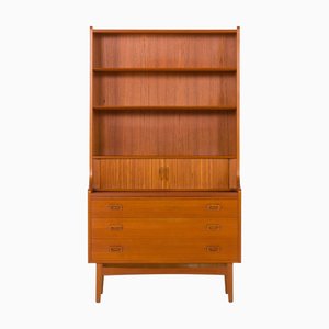 Teak Bookcase by Johannes Sorth for Nexo, Bornholm, 1965