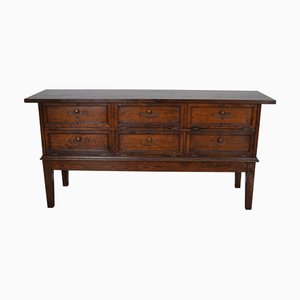 Early 20th Century French Oak Apothecary Cabinet Folding Doors