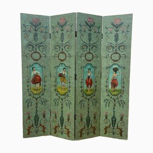 Painted Wooden Screen