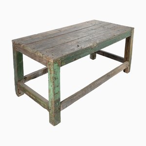 Werkstatttisch aus Holz