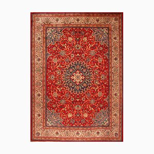 Middle Eastern Hand-Knotted Wool Rug