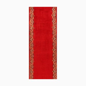 Alfombra de pasillo de lana tejida a mano de Oriente Medio