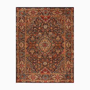 Hand-Knotted Middle Eastern Rug