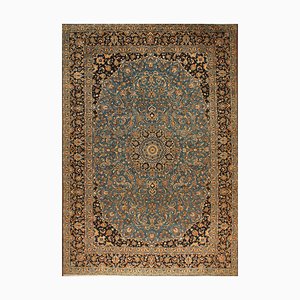Hand-Knotted Middle Eastern Wool Rug