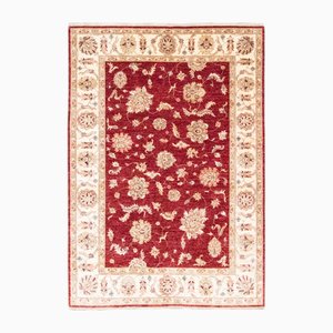 Middle Eastern Hand-Knotted Stonewashed Ziegler Rug