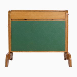 Bureau Rétractable en Chêne de Raclem, 1950s