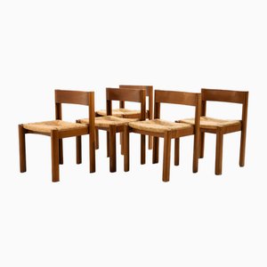 Esszimmerstühle aus Buche, 5 . Set
