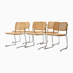 Vintage Italian Tubular Chairs, Set of 6