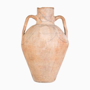 19th Century Rustic Spanish Terracotta Amphora