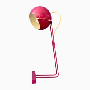 Vintage Purple Pink Eyeball Desk Lamp