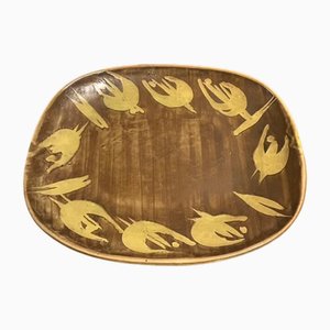 Large Studio Pottery Serving Dish
