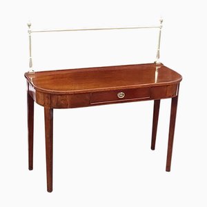 Mesa auxiliar georgiana de caoba