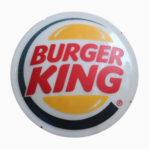 Sign from Burger King, 1990s