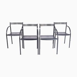 Butacas Francesca de Philippe Starck para Baleri Italia, 1984. Juego de 4