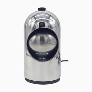 Space Age Selene Lamp in Polished Steel Color, Abm Milano, 1970s