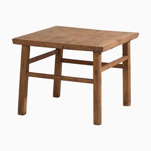 Couchtisch aus Ulmenholz, 1900er