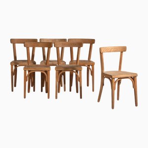 Vintage Chairs from Thonet, 1940s, Set of 6