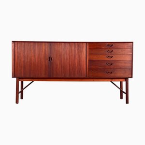 Crédence Tambour Moderne attribuée à Peter Hvidt & Orla Mølgaard-Nielsen, 1960s