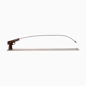 Gianni Pisani, Multiple Table Sculpture, 1972, Brass & Chromed Metal