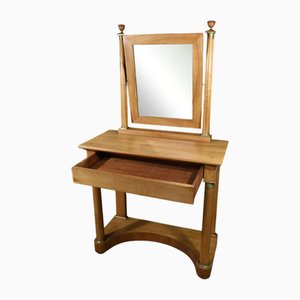Early 19th Century Empire Dressing Table in Cherry
