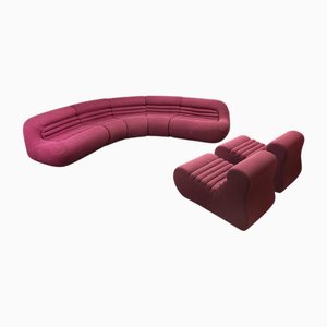 Carrera Modular Sofa by De Pas, Lomazzi and Durbino for BBB Bonacina, 1970s, Set of 7