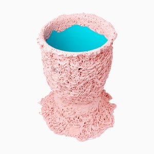 Moss Vase in Matt Salmon by Gaetano Pesce for Fish Design