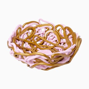 Tutti Frutti II Special Basket in Pastel Pink by Gaetano Pesce for Fish Design