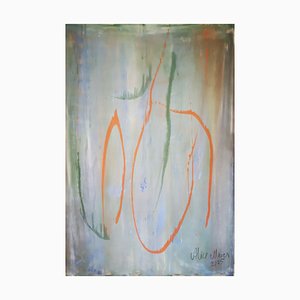 Alice Maier, Die 4 Elemente, Acrylmalerei, 2025