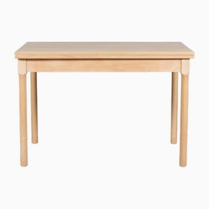 Vintage Extendable Coffee Table in Beech Model Fh 4500 by Børge Mogensen for Fritz Hansen, Denmark, 1970s