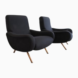 Set of Lady Chairs by Marco Zanuso for Arflex, 1951