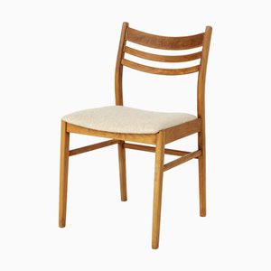 Silla de escritorio danesa vintage, años 70