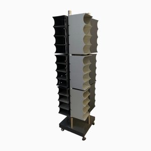Space Age Adjustable Metal Shelf, 1970s