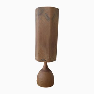 Lampada da tavolo in legno di Leif Wikner per Persåsen