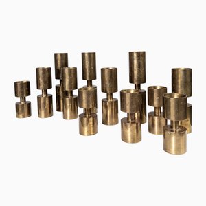 Swedish Candlesticks, 1976, Set of 12