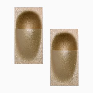 Brass Balance Wall Lamps by Bertrand Balas for Raak, 1960s, Set of 2