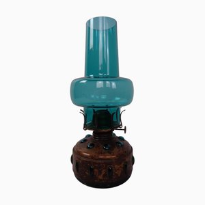 Dutch Copper and Glass Oil Lamp by Nanny Still for Raak, 1960s