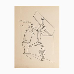 Fiat Modes - Pereat Ars Dada Artwork Print by Max Ernst, 1970s