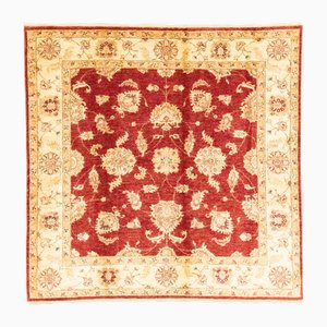 Middle Eastern Hand-Knotted Ziegler Rug