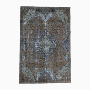 Vintage Middle Eastern Hand-Knotted Rug