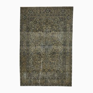 Vintage Hand-Knotted Middle Eastern Rug