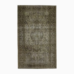 Vintage Hand-Knotted Middle Eastern Rug with Ornaments