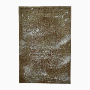 Vintage Middle Eastern Hand-Knotted Rug