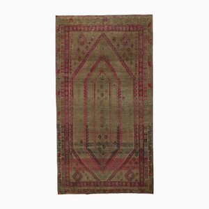 Vintage Middle Eastern Hand-Knotted Rug