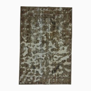 Vintage Hand-Knotted Middle Eastern Rug