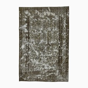 Vintage Middle Eastern Hand-Knotted Rug